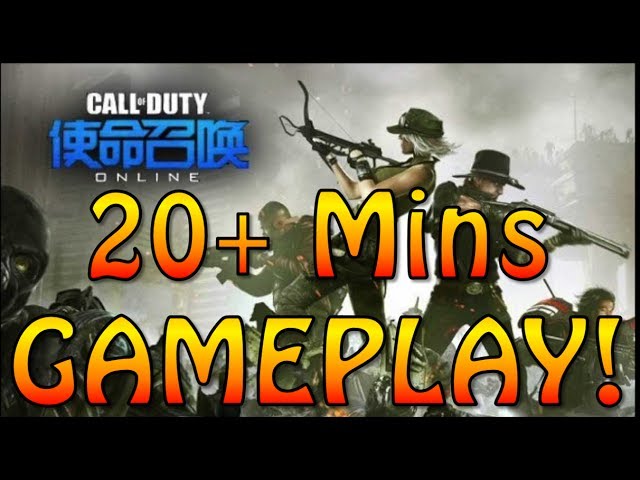 Call Of Duty: Cyborg Zombies [20+ Mins HD Gameplay] Nacht Der Untoten (CoD: Online China)