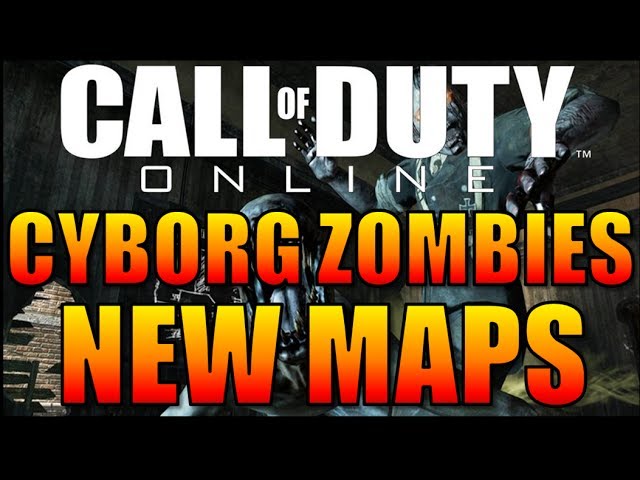Call Of Duty: Cyborg Zombies UK/US Release! NEW MAPS Leaked Details Dead Rising (CoD: Online China)