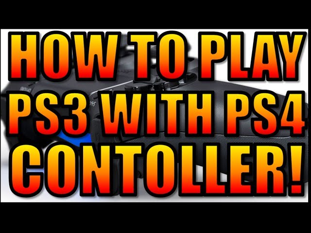 How To Connect a PS4 Controller to a PS3 (Play PS3 Games With A Ps4 Controller) IN JUST ONE MINUTE!