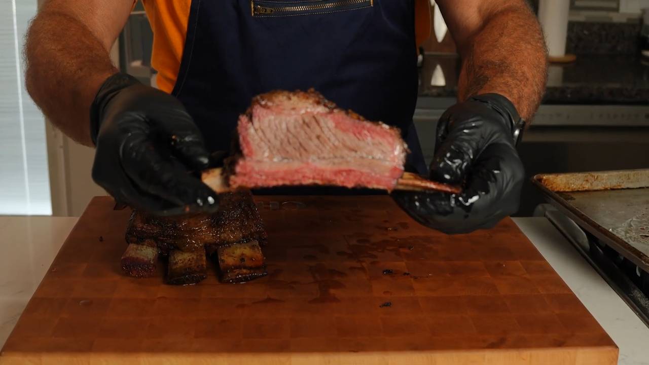 Mastering pastrami-style dinosaur beef ribs with traditional spice rubs and smoking techniques