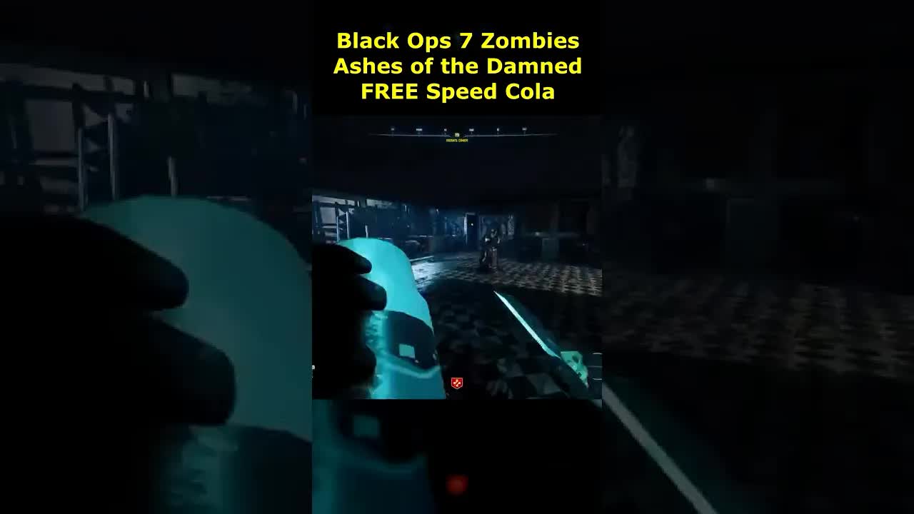Ashes of the Damned FREE Speed Cola Perk Easter Egg Guide (Black Ops 7 Zombies Soda Fountain Secret)