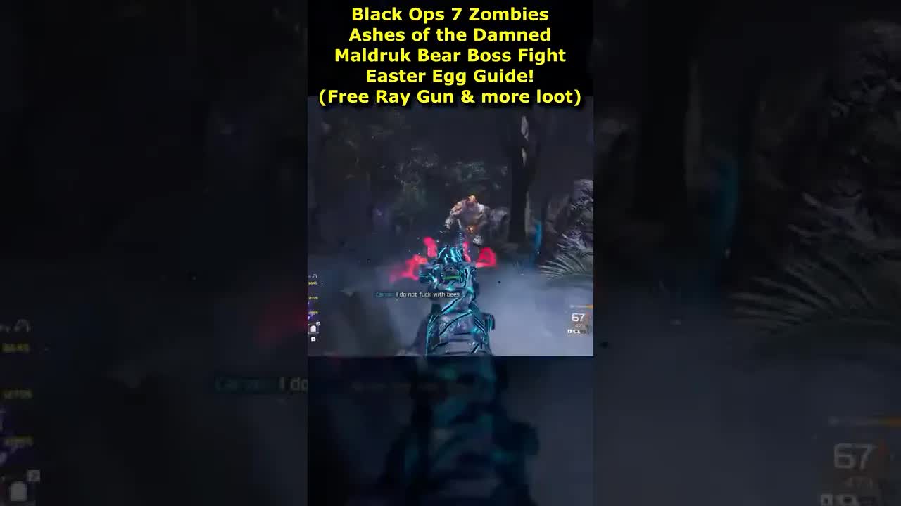 FIXED Maldruk Bear Boss Fight Easter Egg guide FREE Ray Gun & Loot BO7 Zombies Ashes of the Damned