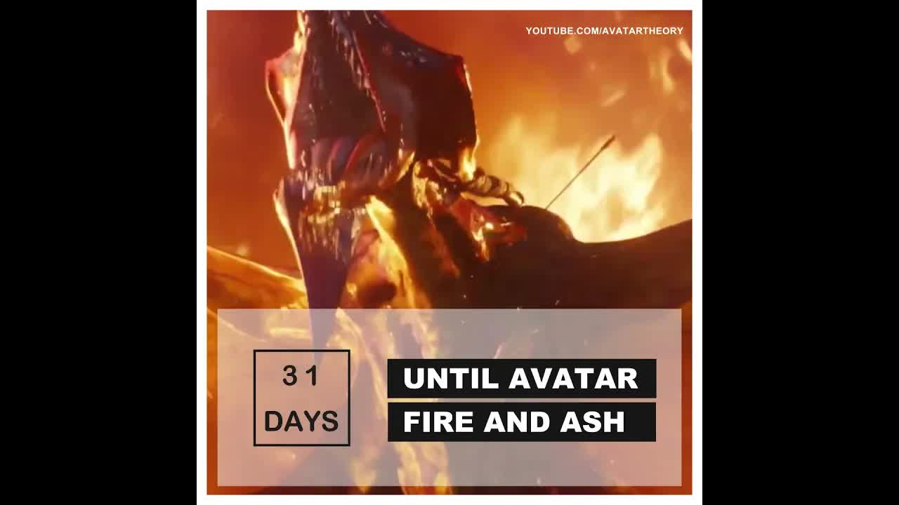 31 DAYS until FIRE and ASH | Avatar 3 Countdown