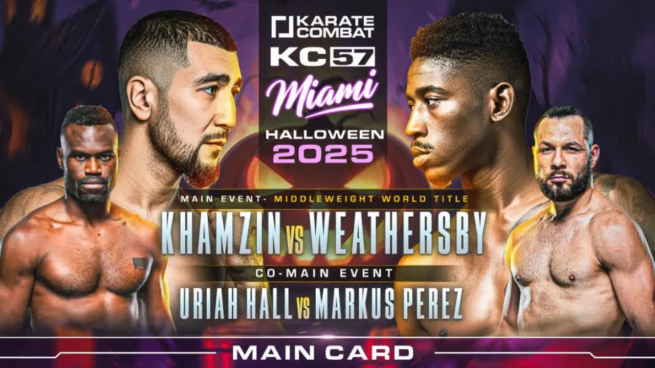 Karate Combat 57 | Join us in the WOLF booth! | LIVE from Miami