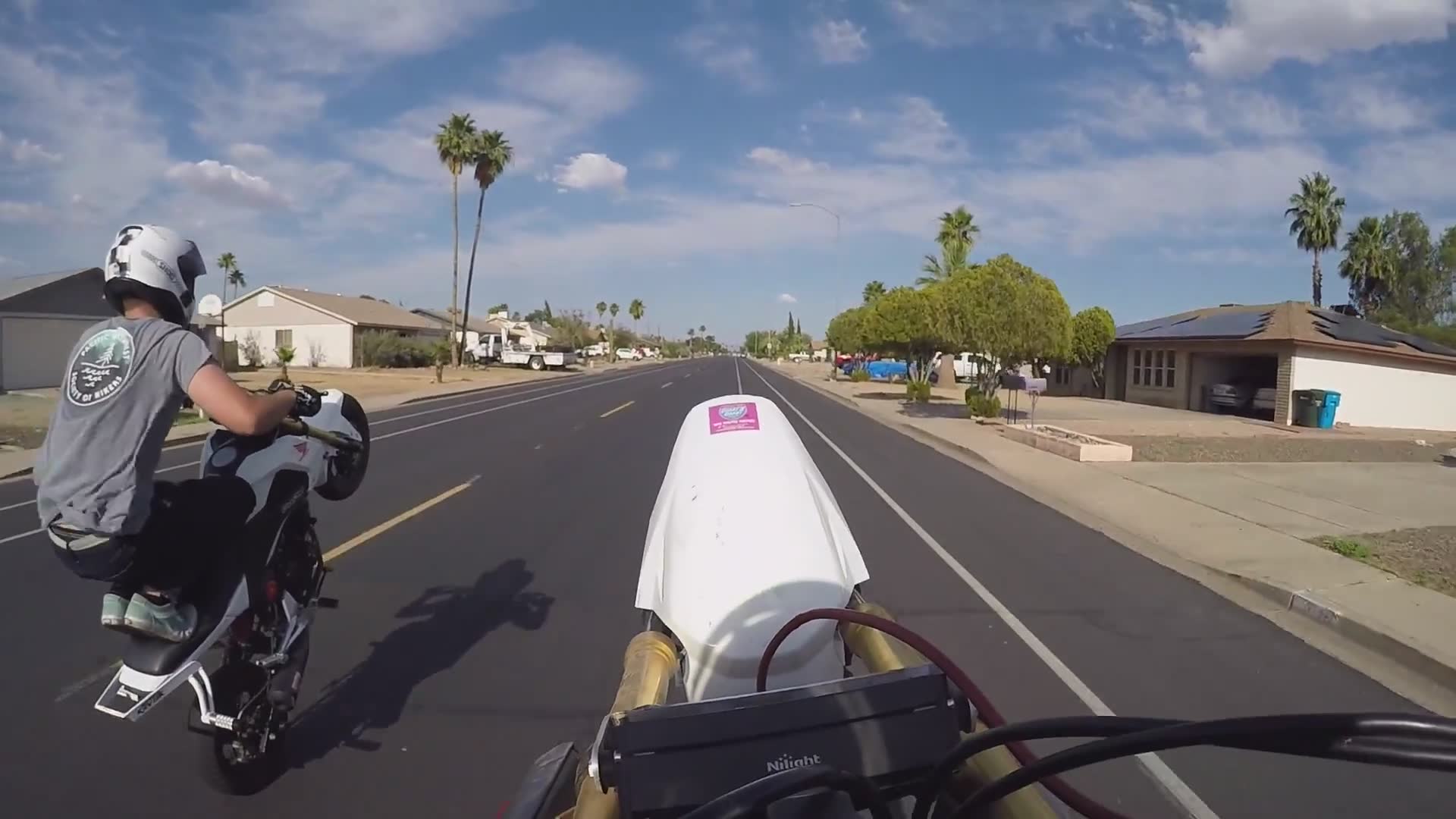 Educational compilation demonstrates dangerous riding mistakes and poor technique