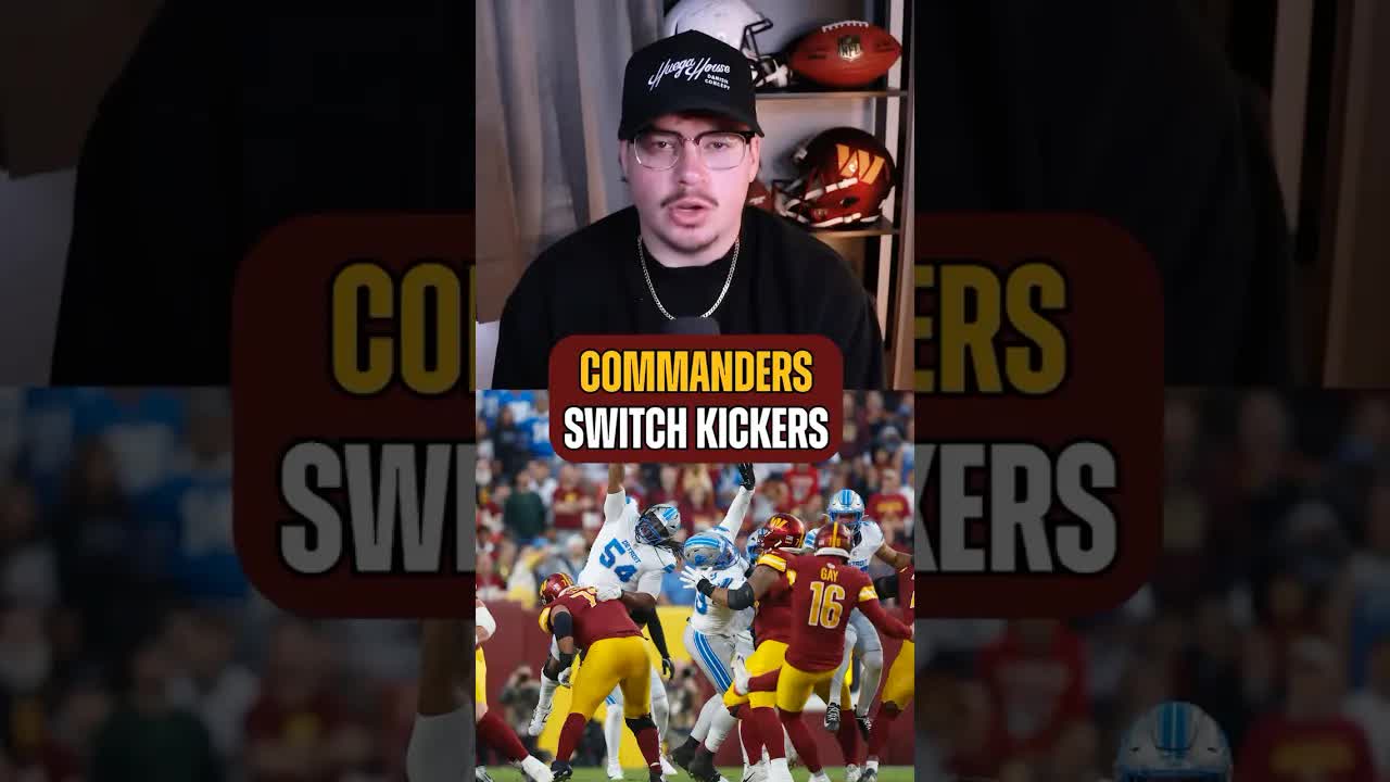 It took too long, but the #Commanders finally made the switch. #atozsports #washingtoncommanders