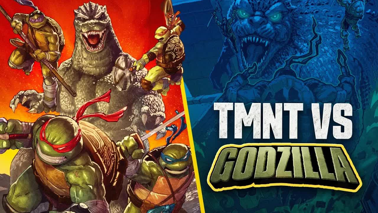 TMNT vs GODZILLA is INSANE! Shredder's Dark Secret REVEALED