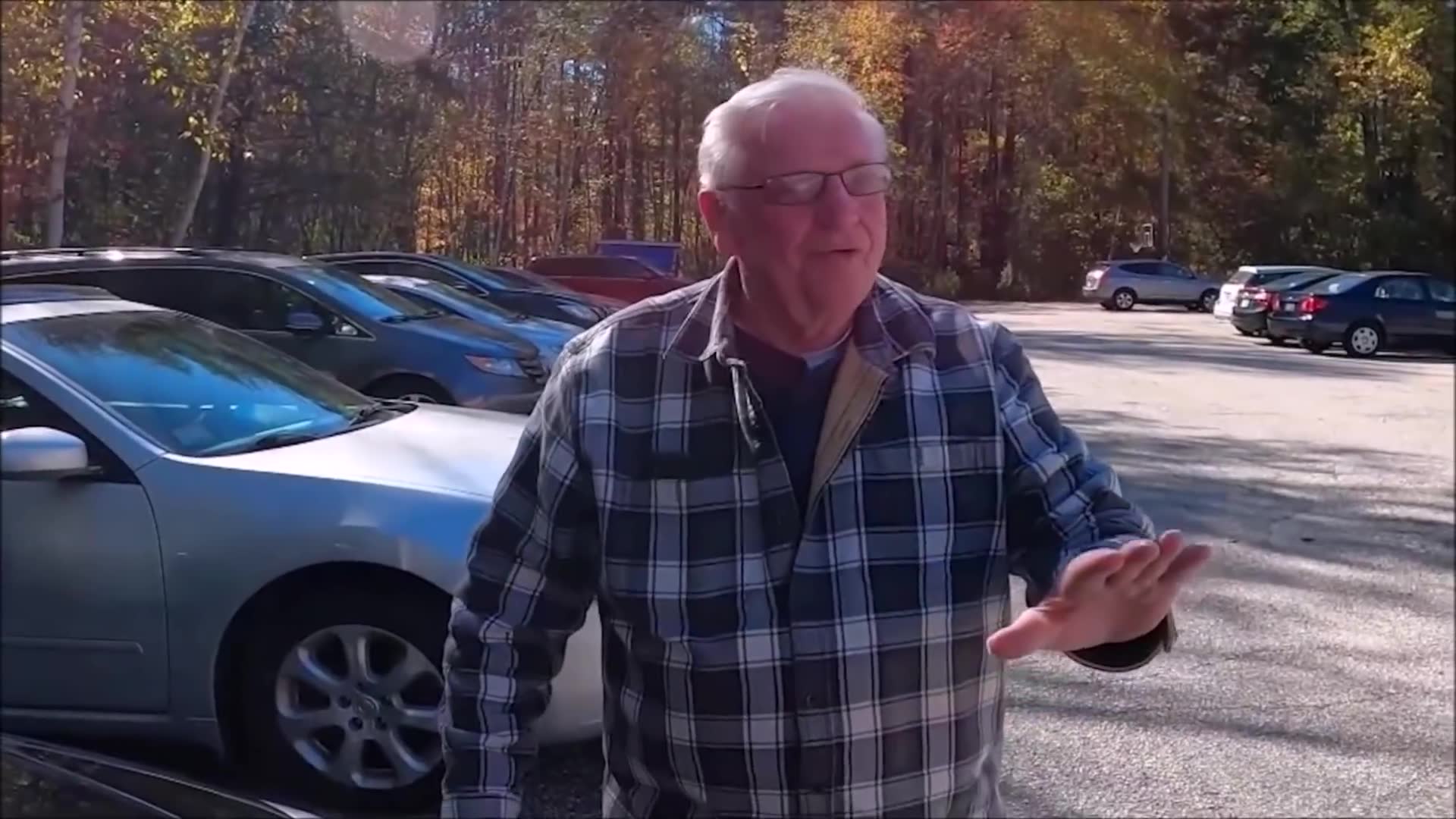 Emotional classic car gift to elderly family member as gratitude gesture