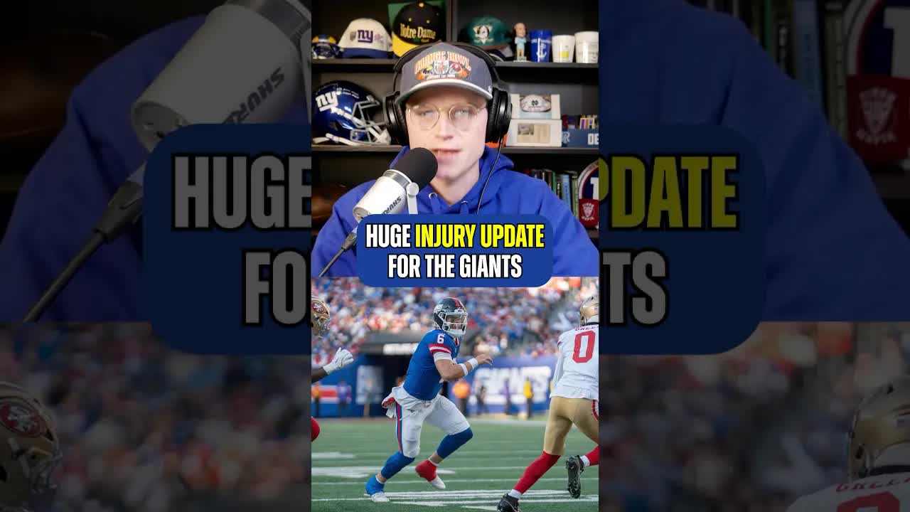 It would be huge if #Giants QB Jaxson Dart could play this week. #newyorkgiants #jaxsondart #nfl