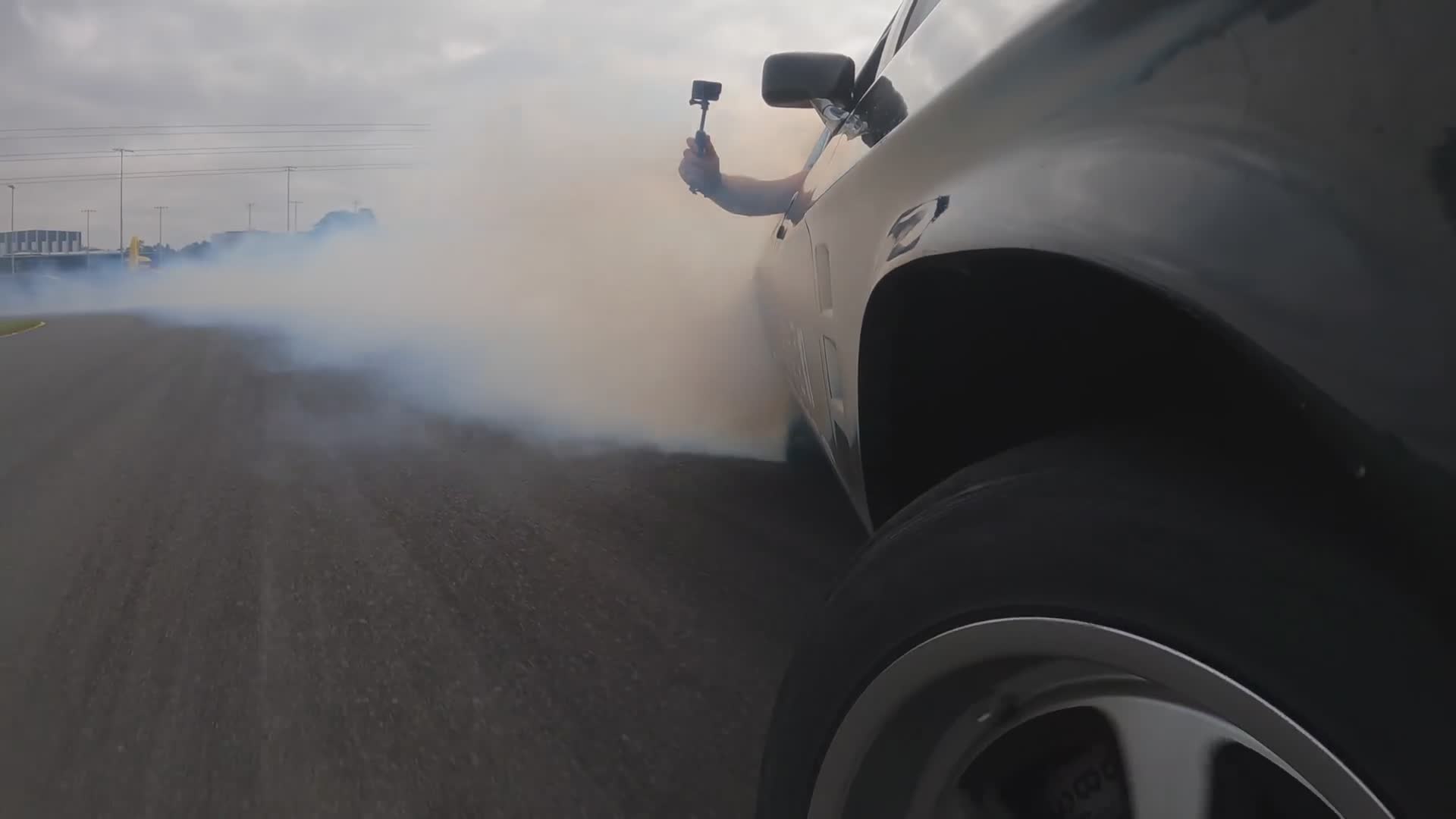 Weekend motorsport event ends with catastrophic mechanical failure on the wagon