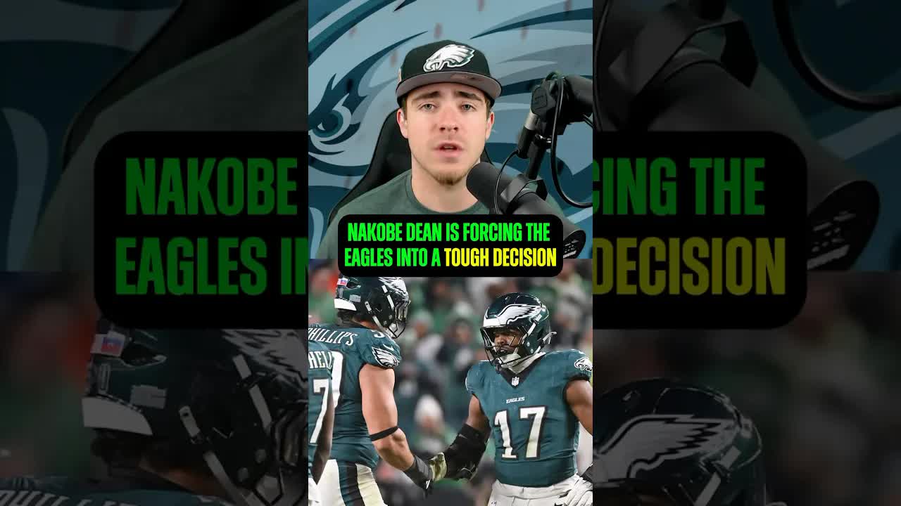 Nakobe Dean is the most underrated piece on the #Eagles defense right now 🔥 #philadelphiaeagles