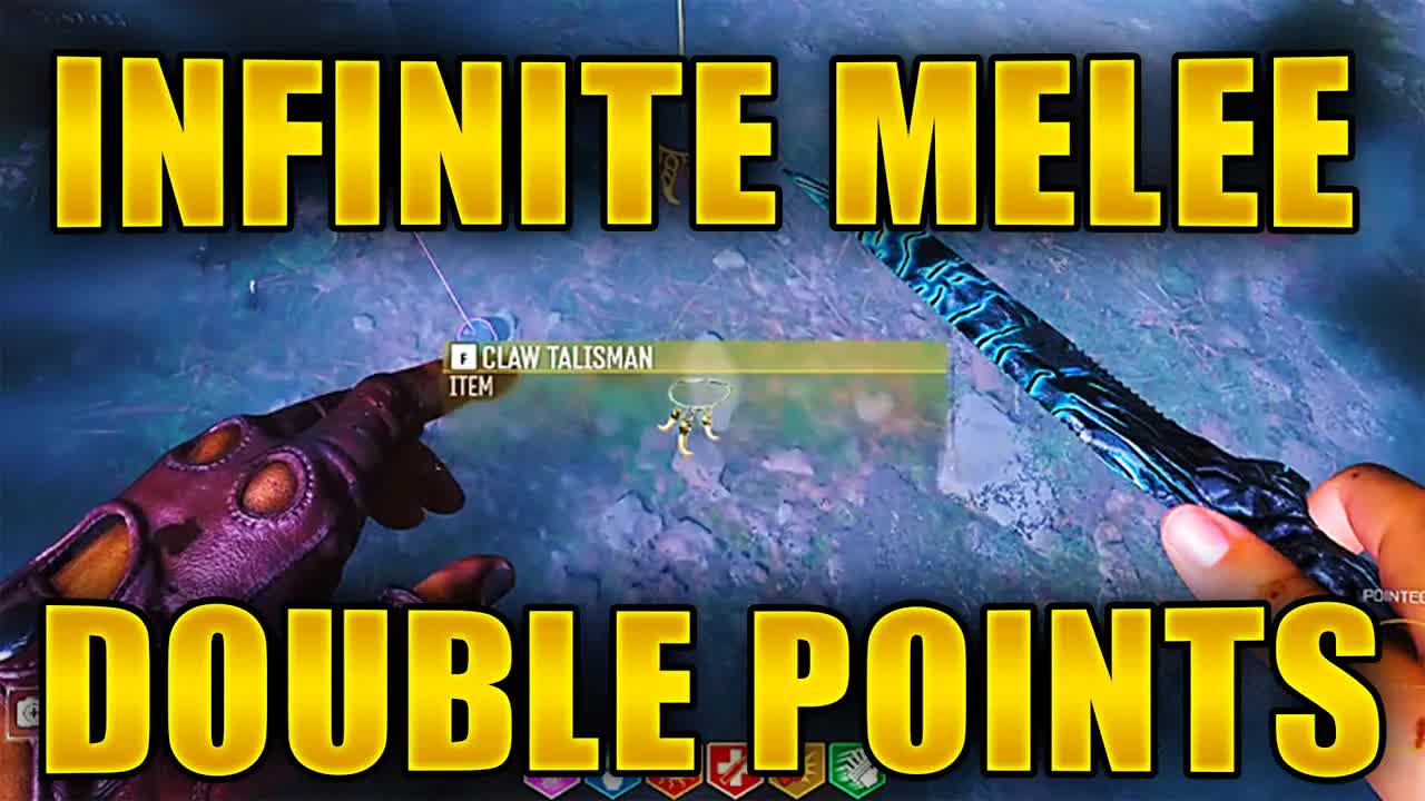 Ashes of the Damned PERMANENT Melee Double Points Claw Talisman Easter Egg Guide Bear (BO7 Zombies)