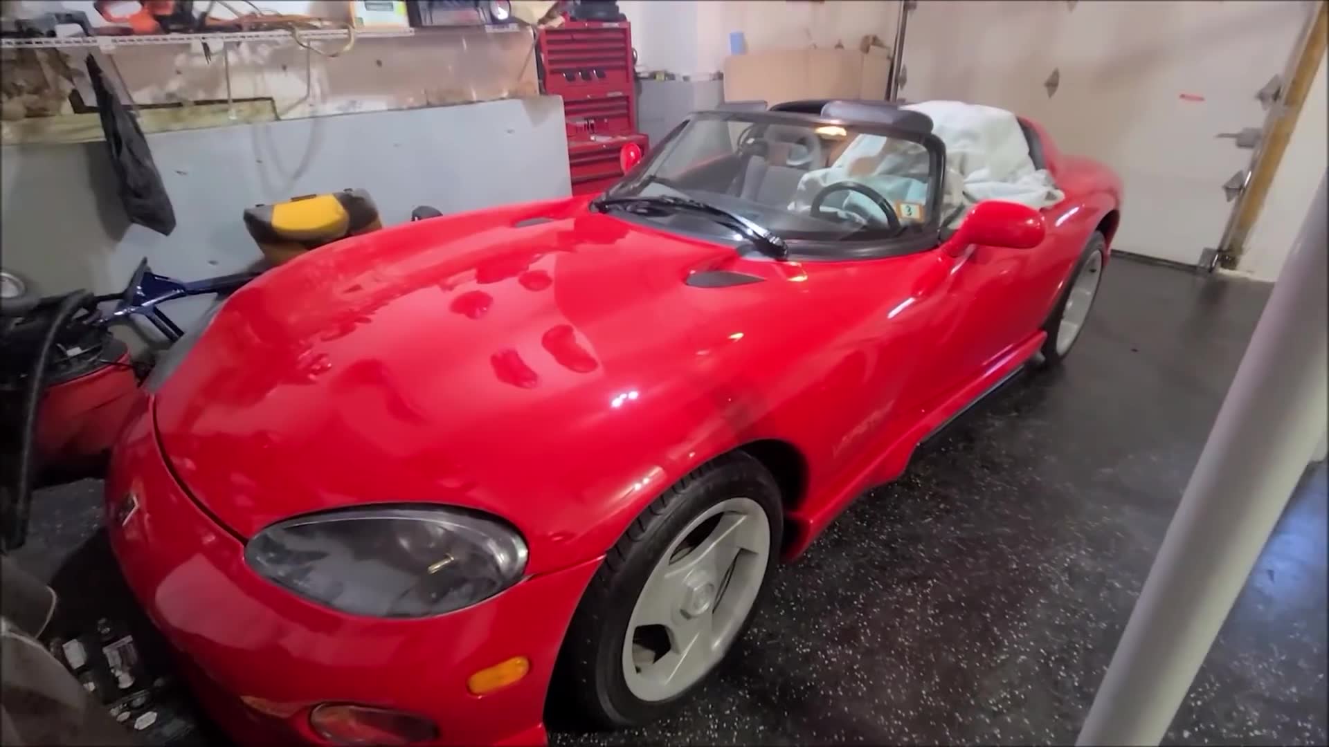 Receiving the inaugural rear-engine American sports car with retractable hardtop