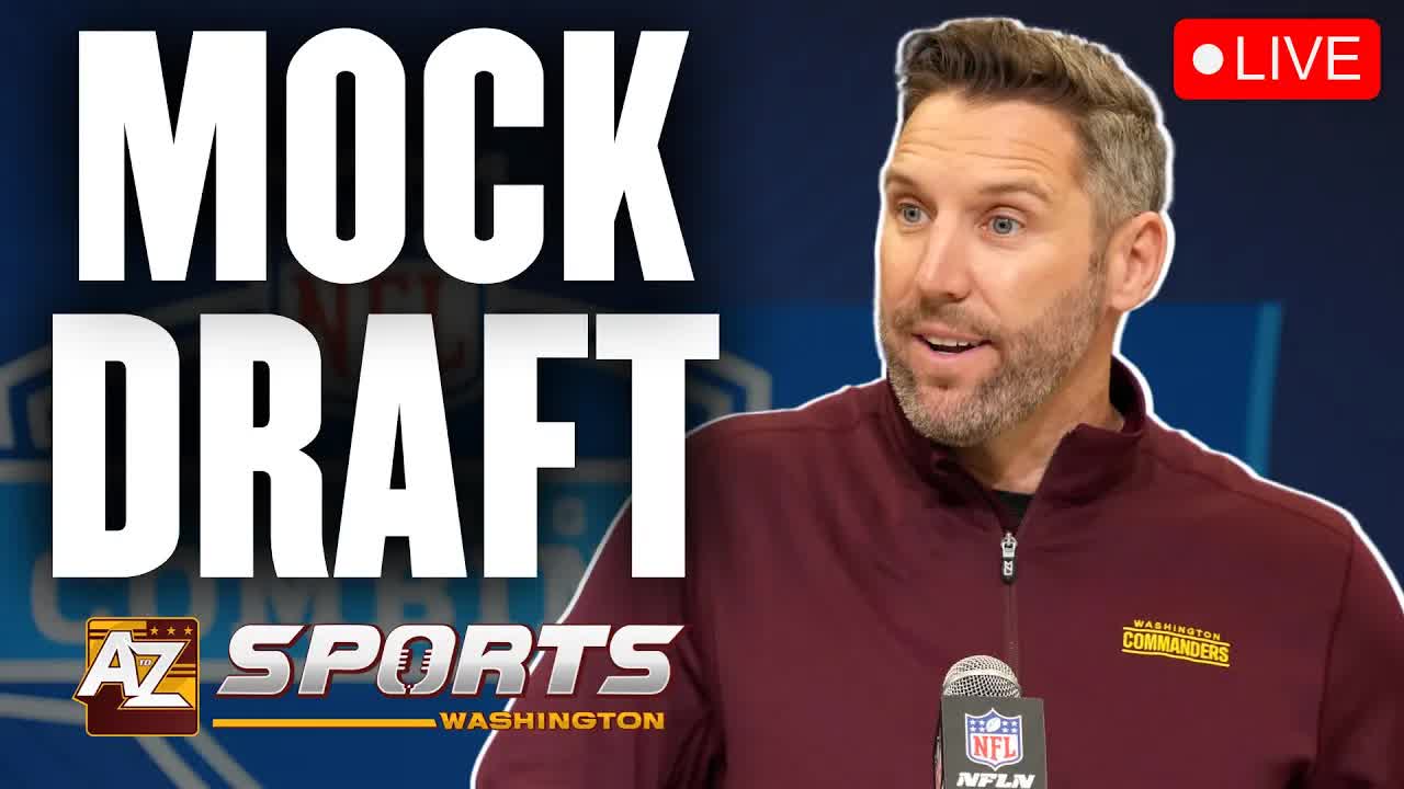 Washington Commanders 7-Round 2026 NFL Mock Draft episode artwork