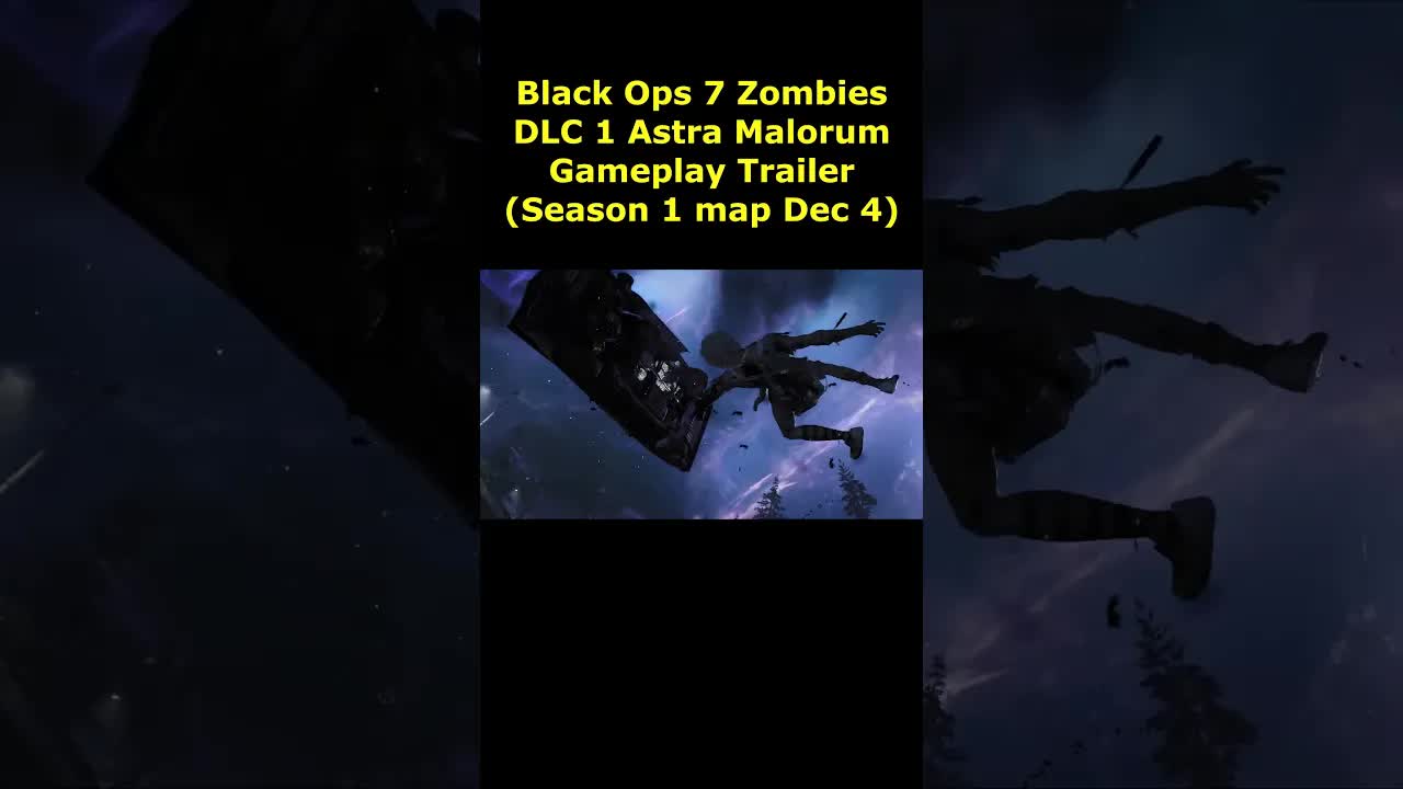 Astra Malorum Gameplay Trailer! (Black Ops 7 Zombies DLC 1 Astra Malorum Season 1 Trailer Gameplay)