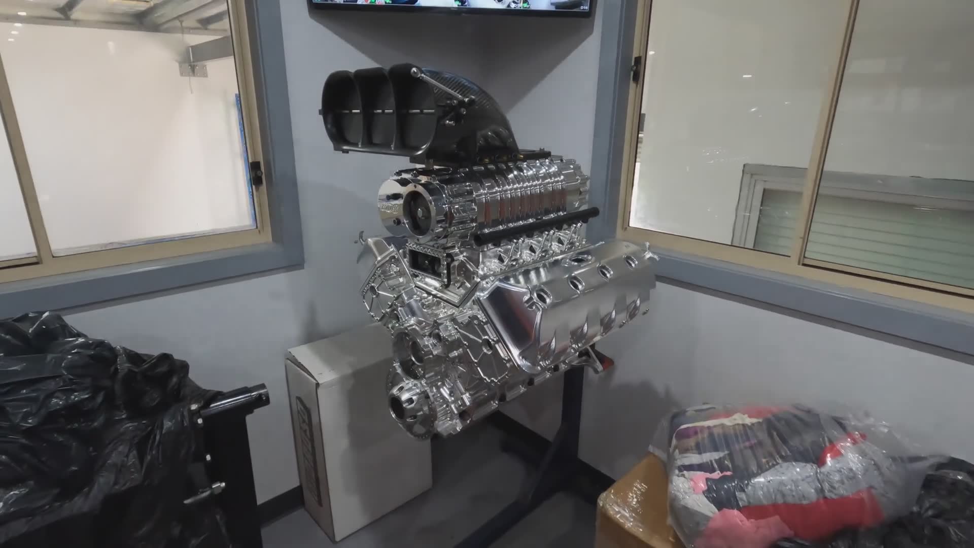 Aggressive driving in the cubic inch V8 wagon plus visiting the performance shop