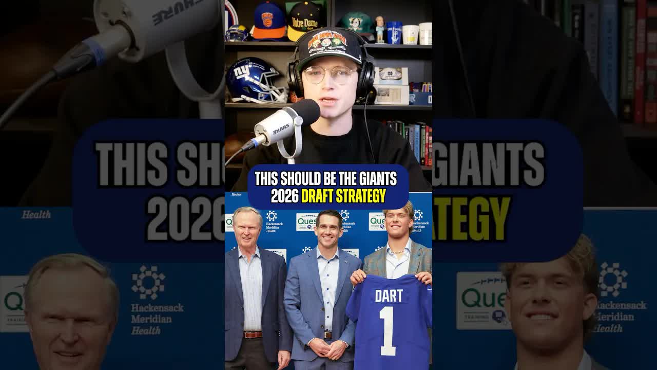 The #Giants must do this to have a successful 2026 draft. #newyorkgiants #atozsports #nfldraft #nfl