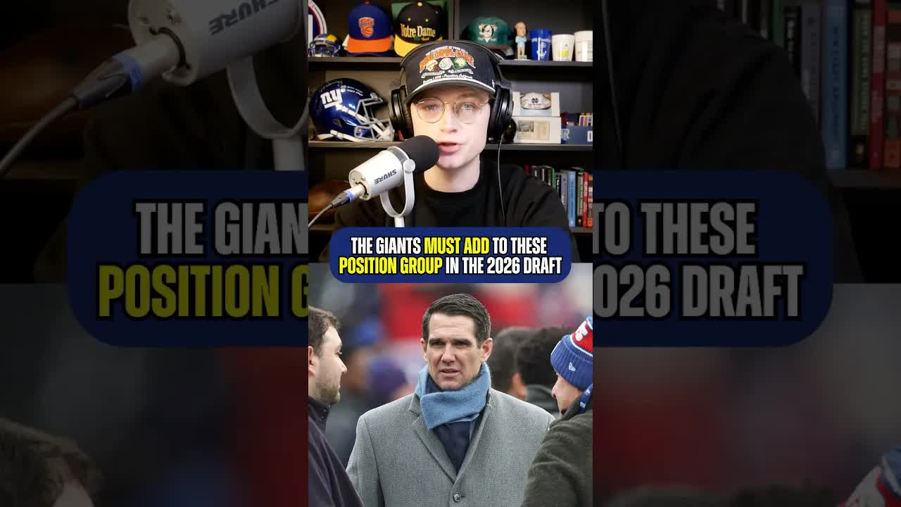 These 2 positions are priority for the #Giants in the draft. #newyorkgiants #atozsports #nfldraft