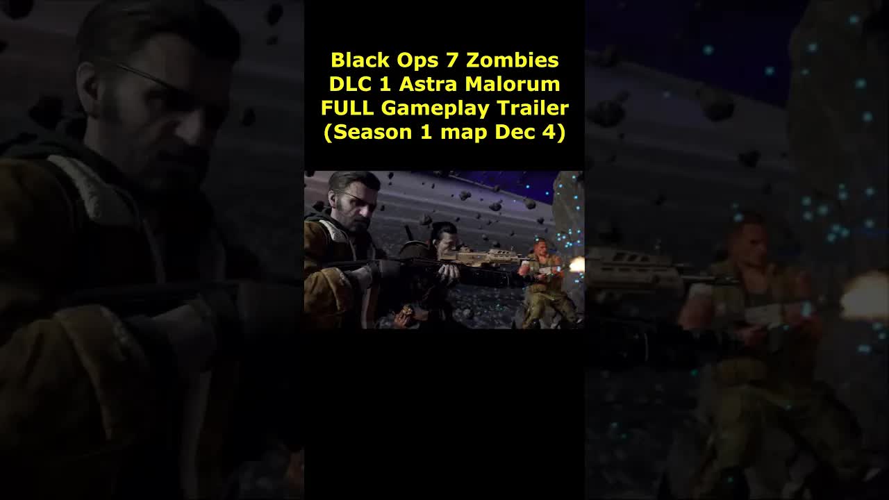 New Astra Malorum Gameplay Trailer! Black Ops 7 Zombies DLC 1 Astra Malorum Season 1 Trailer Reveal