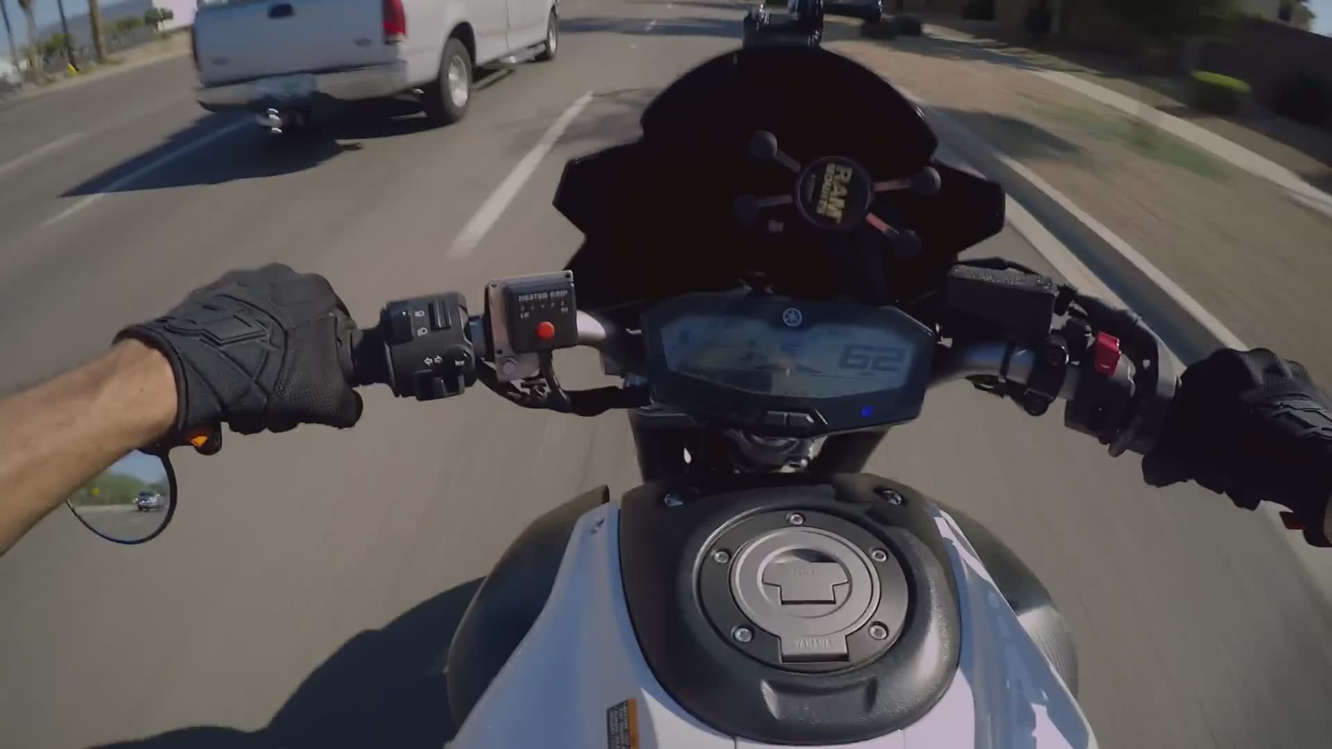 Pranks and jokes played on fast food workers and customers from motorcycle