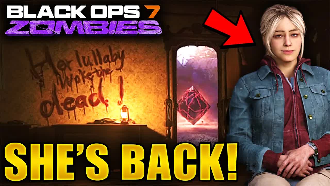 Ava Jansen Easter Egg FOUND On Ashes of the Damned Black Ops 7 Zombies! (Ava & The Entity Return)