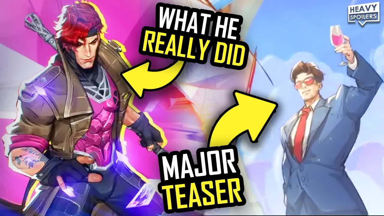 MARVEL RIVALS Season 5 Breakdown | Gambit Lore Explained, Trailer Easter Eggs & Rogue Season 5.5
