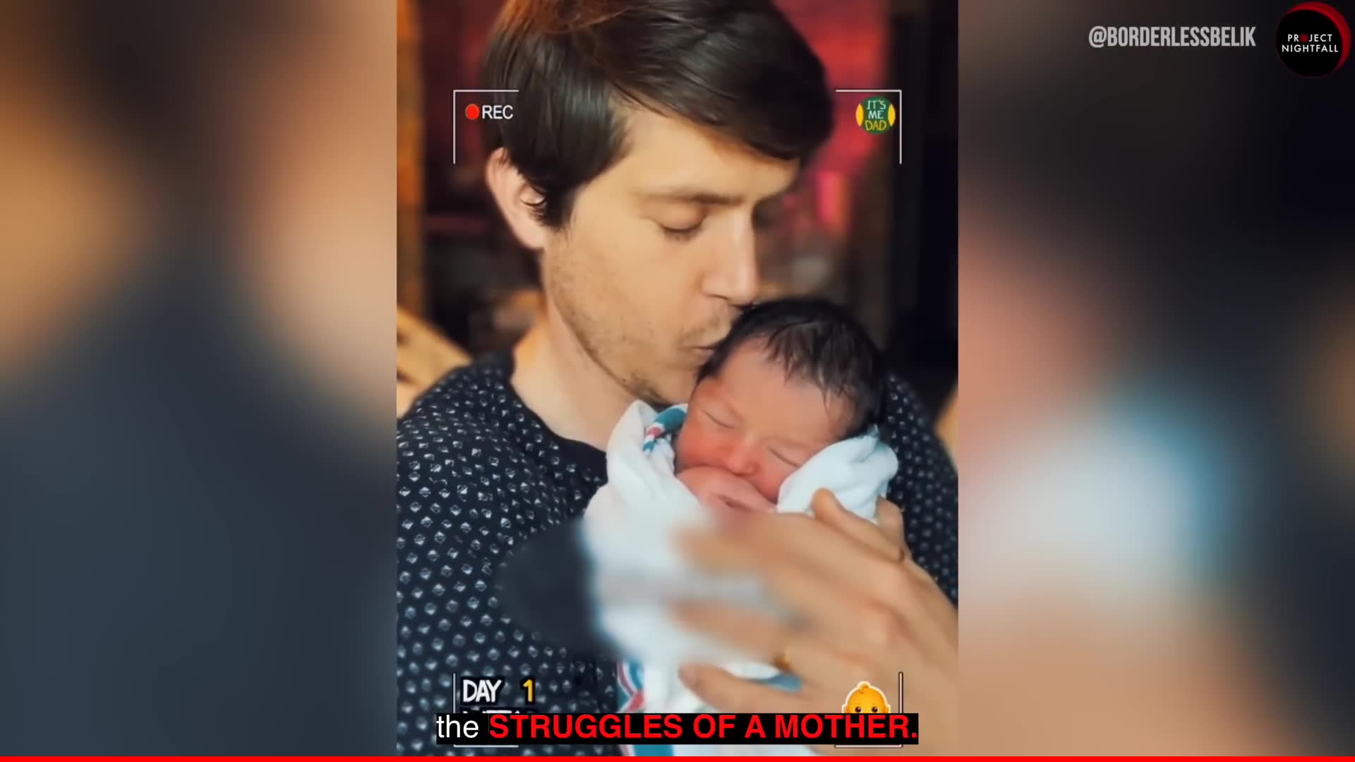 Father's heartwarming content shows modern positive parenting