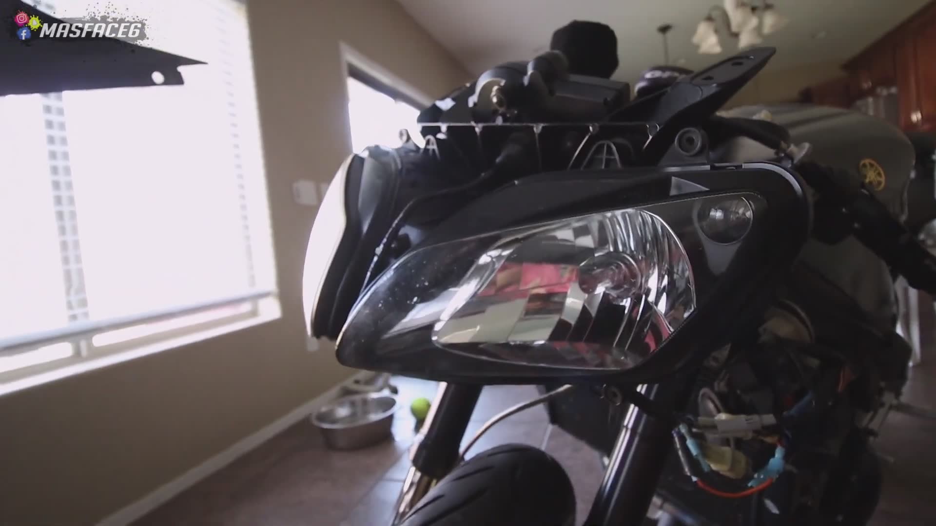 Detailed installation guide for aftermarket body panels on sport bike