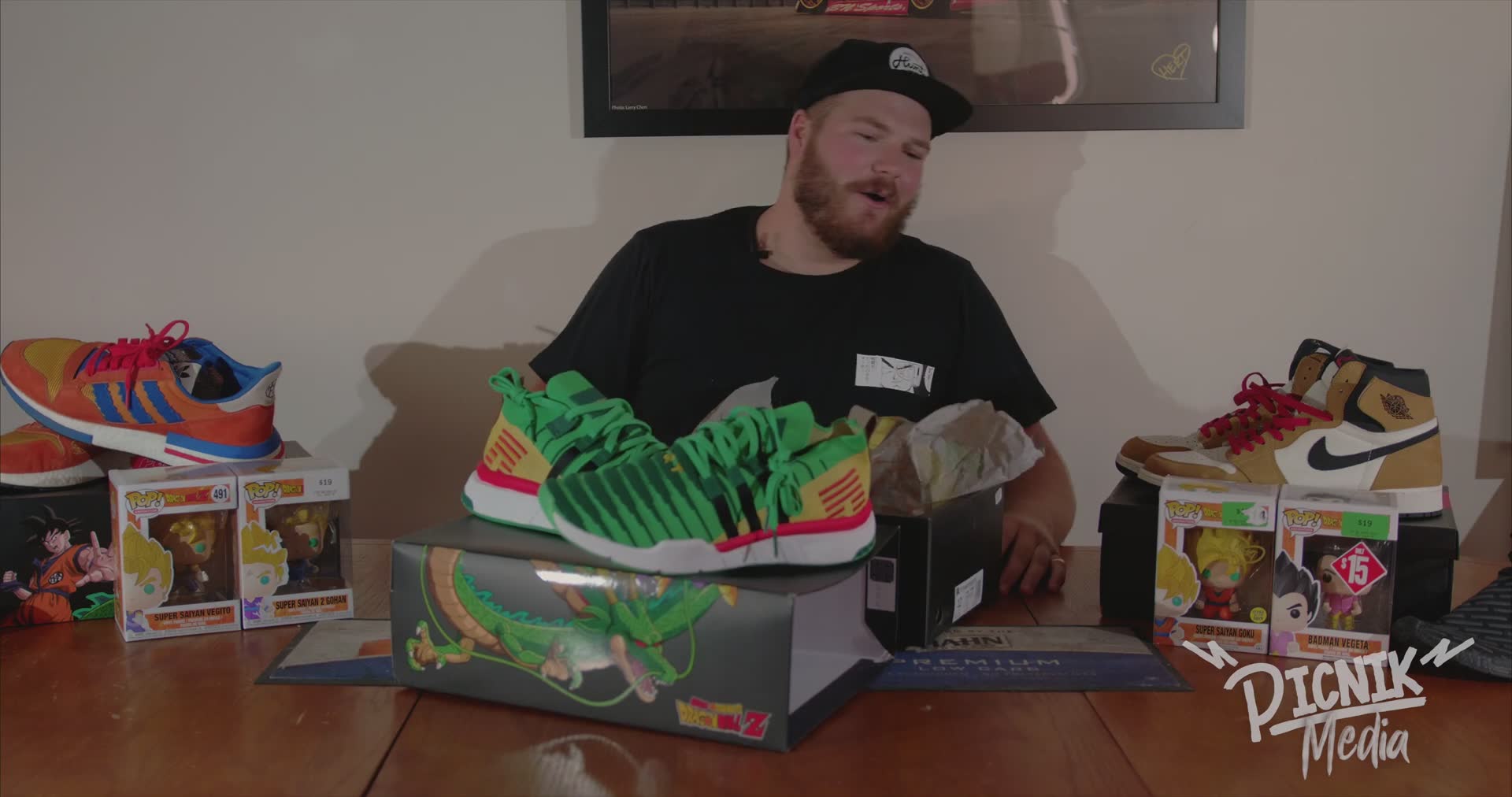 Unboxing limited edition anime collaboration sneakers