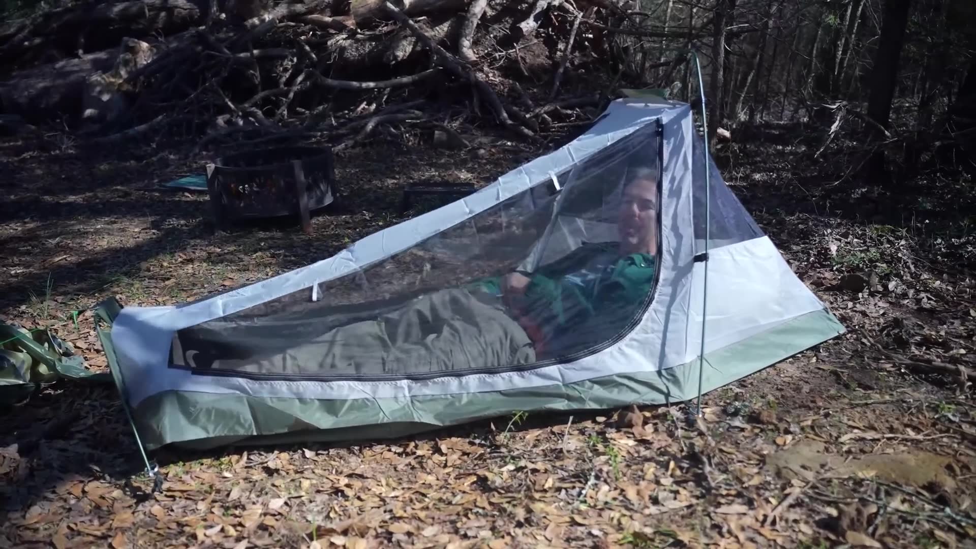 Compact shelter that outperforms traditional camping equipment