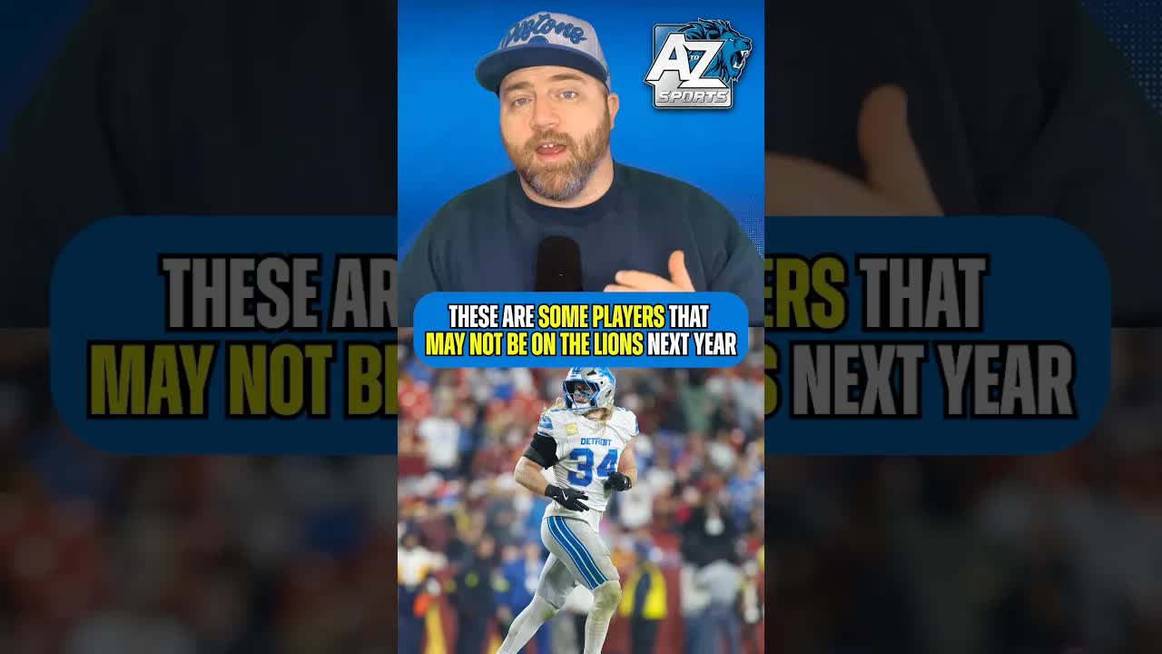 The #Lions could part way with some familiar names in 2026… #detroit #nfl #onepride #week13