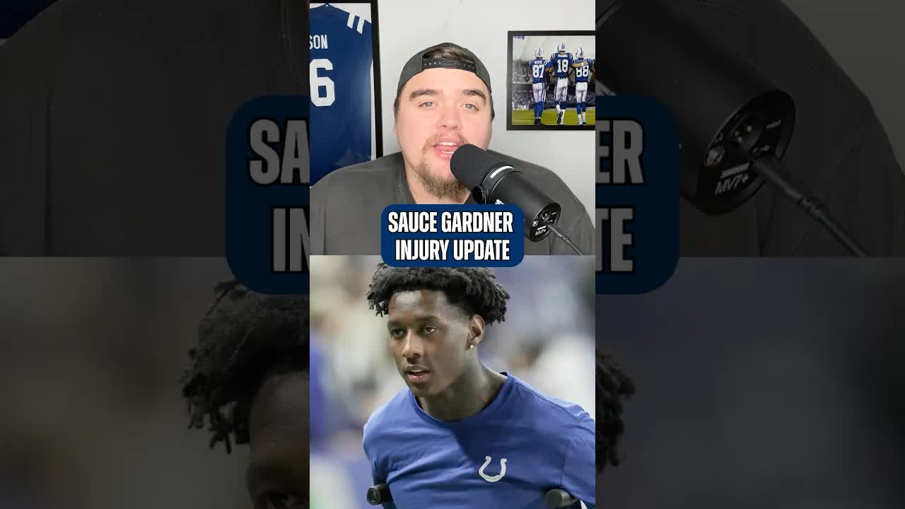 The #colts catch a break in regards to the Sauce Gardner injury… #indianapoliscolts