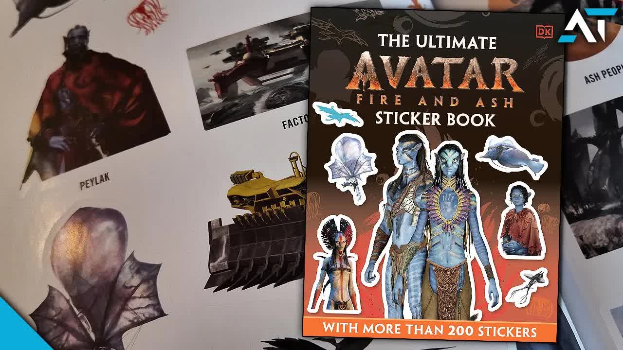 Ultimate Avatar Sticker Book | Fire and Ash -  Review Discussion