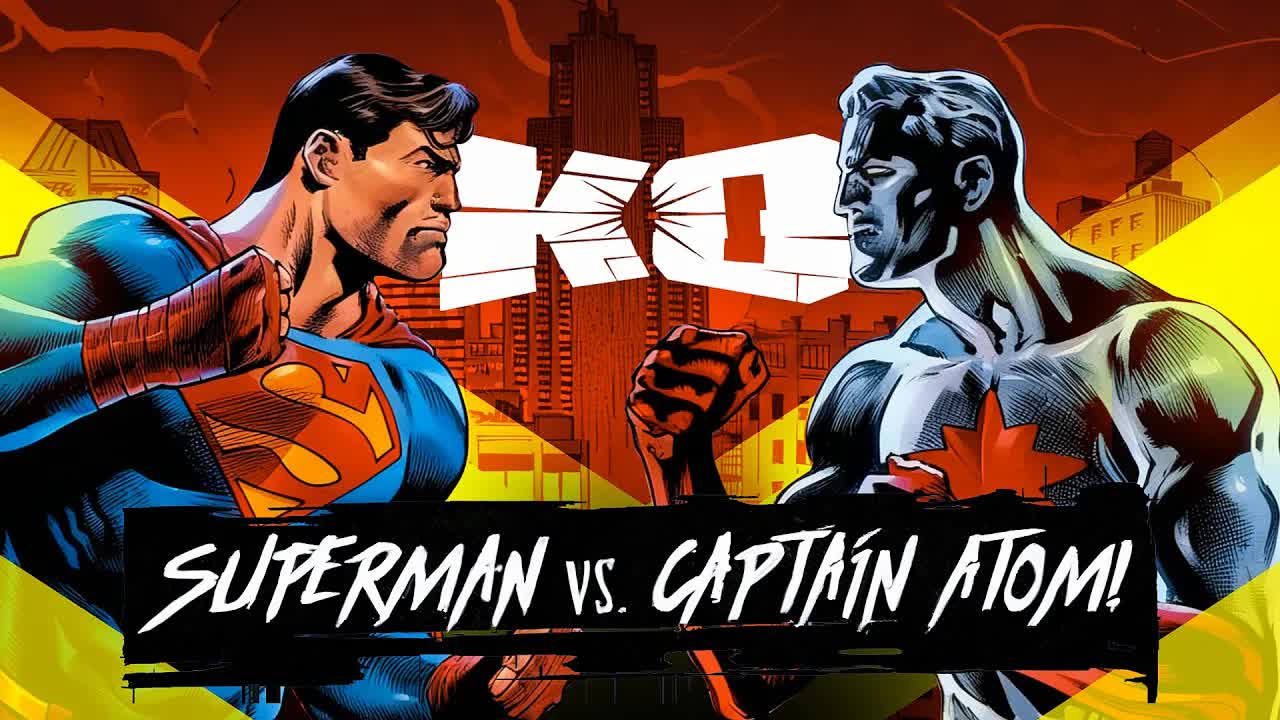 Superman vs Captain Atom is DC KO's Most INSANE Fight Yet!