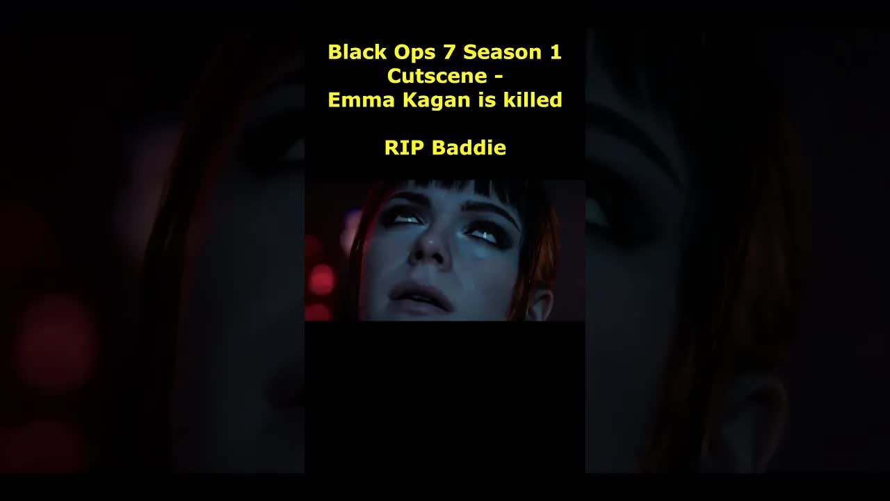 Emma Kagan Death Black Ops 7 Season 1 Cutscene! Black Ops 7 Season 1 Cutscene Emma X David Mason
