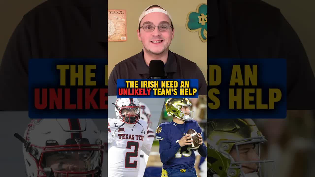 The #Irish post season hopes may come down to the Red Raiders taking care of business 😅 #TexasTech
