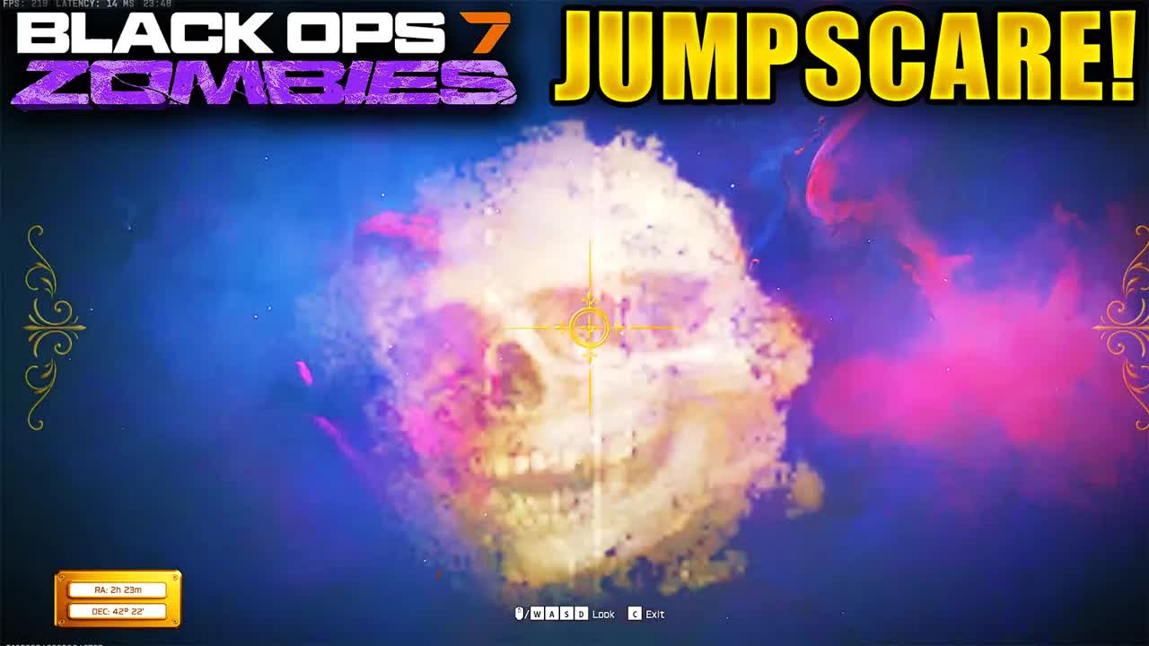Astra Malorum CREEPY Skull Jumpscare Easter Egg Guide! (Black Ops 7 Zombies Jumpscare Easyer Egg)