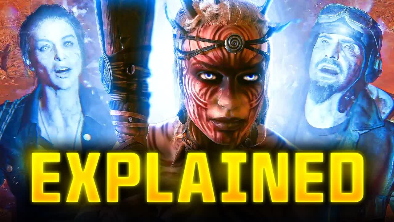 Astra Malorum Ending & Story Explained! HELL Nuketown DLC 2! Black Ops 7 Zombies Easter Egg Cutscene