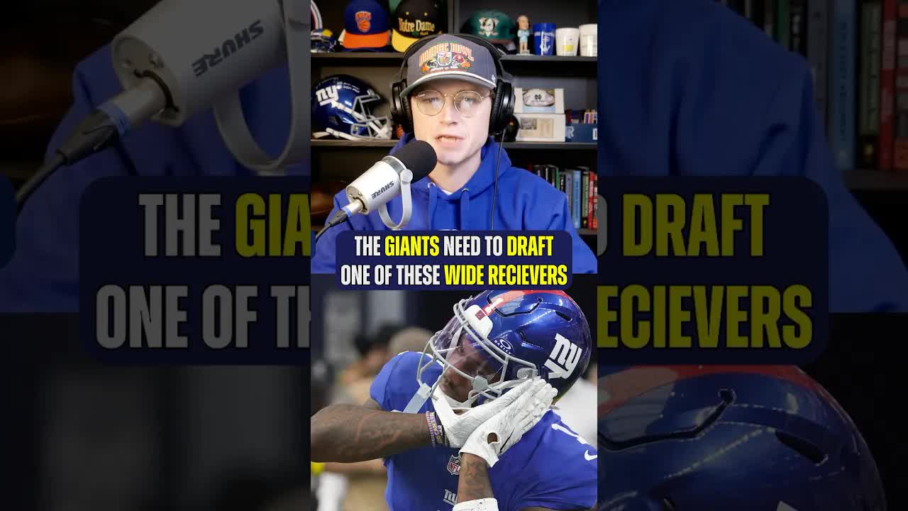 One of these guys would immediately help the #Giants WR room. #newyorkgiants #nfldraft #widereceiver