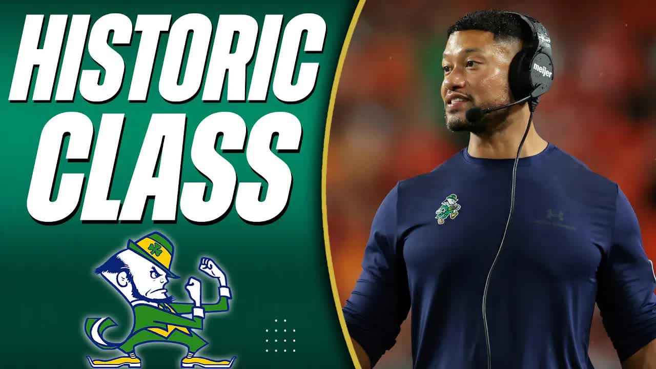 Notre Dame Pulled Off An INCREDIBLE Feat, With Their 2026 Recruiting Class...
