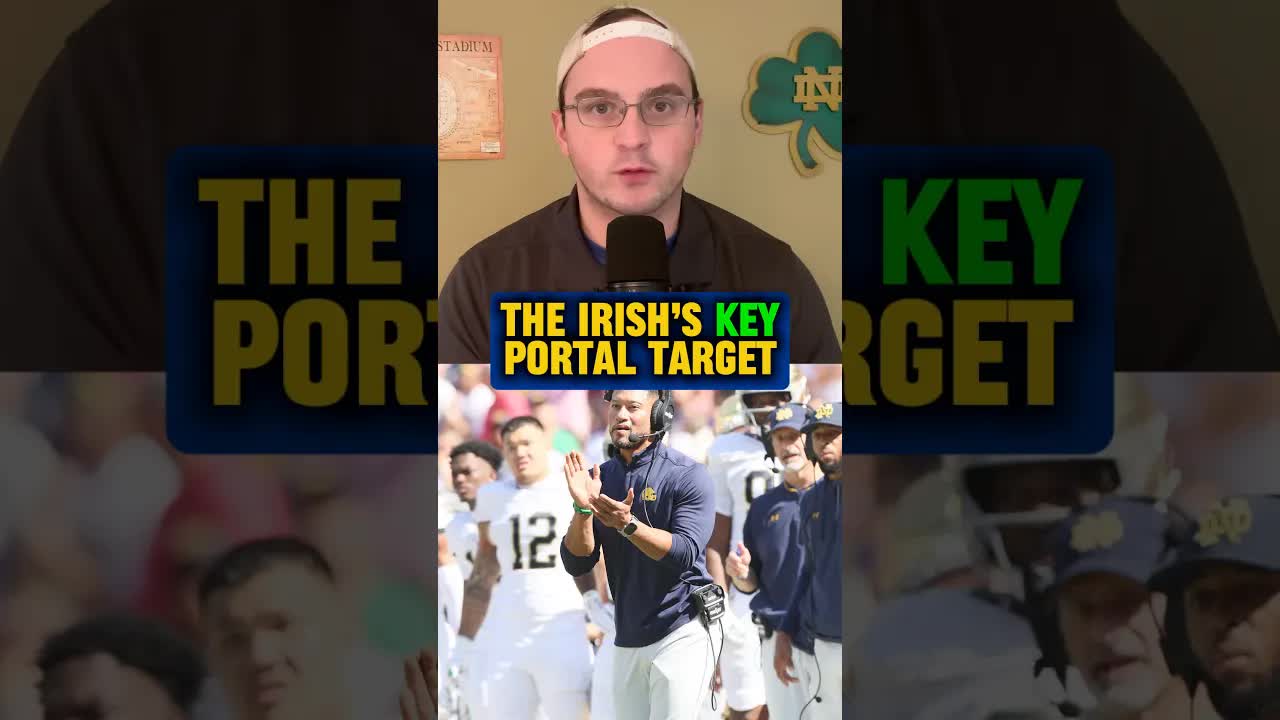 Marsh would be the perfect addition to the talented #Irish offense 💪 #NotreDame #football #shorts