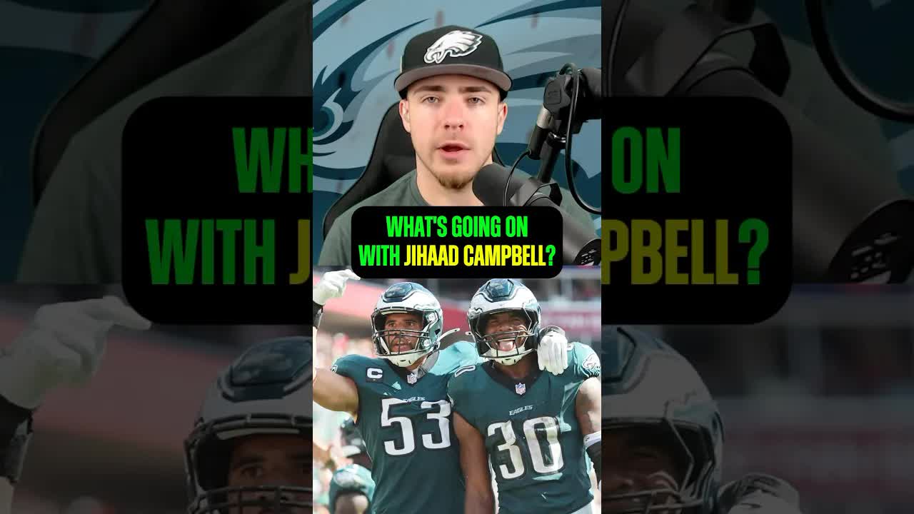 The #Eagles need to find a way to get Jihaad Campbell back on the field#philadelphiaeagles #nfl