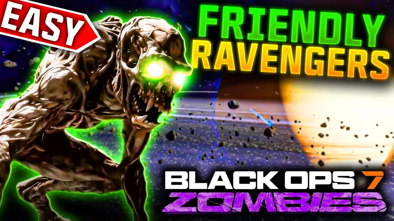 Astra Malorum FRIENDLY Ravager Easter Egg Guide! Black Ops 7 Zombies How to get Ravager Friendly EE
