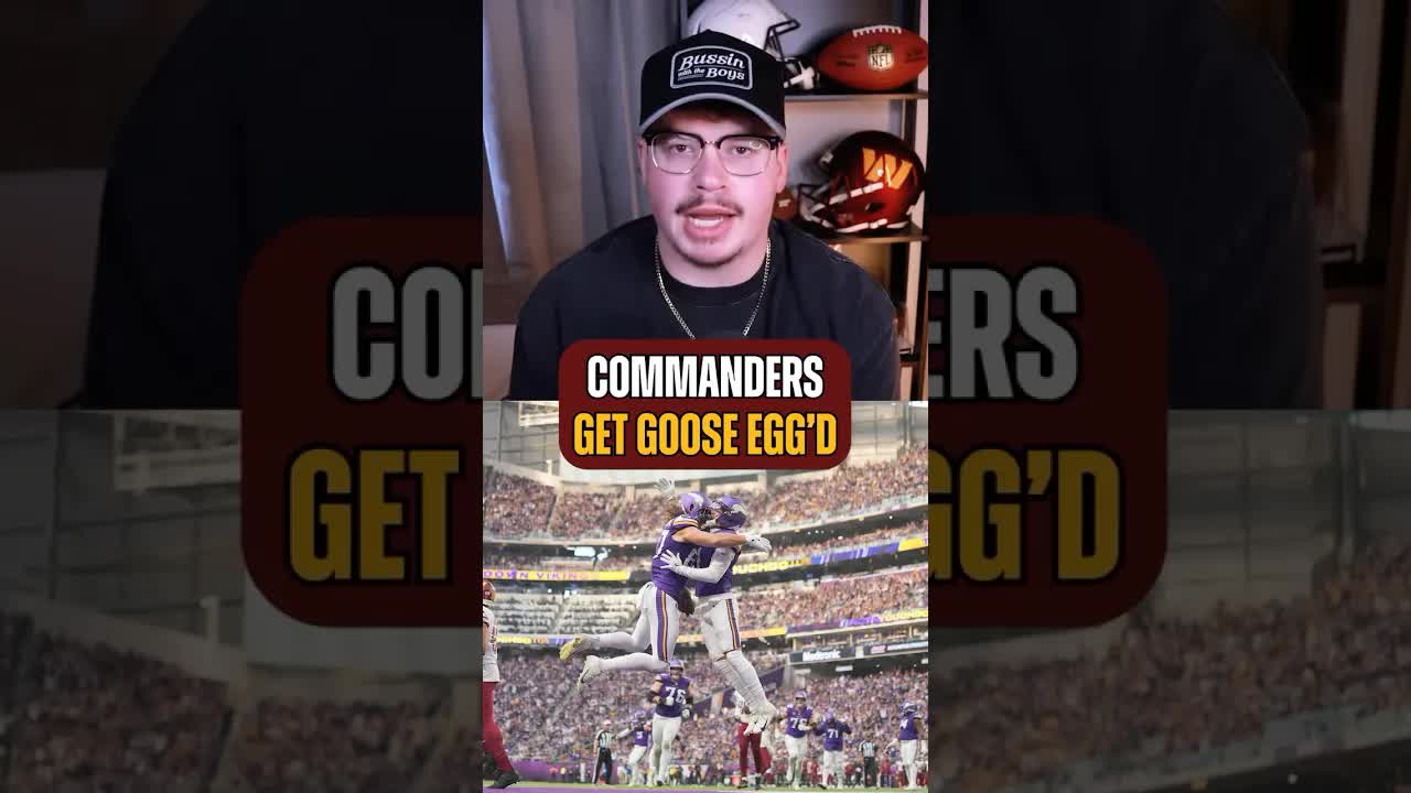 Just an awful day for the #Commanders. #washingtoncommanders #minnesotavikings #atozsports #nfl