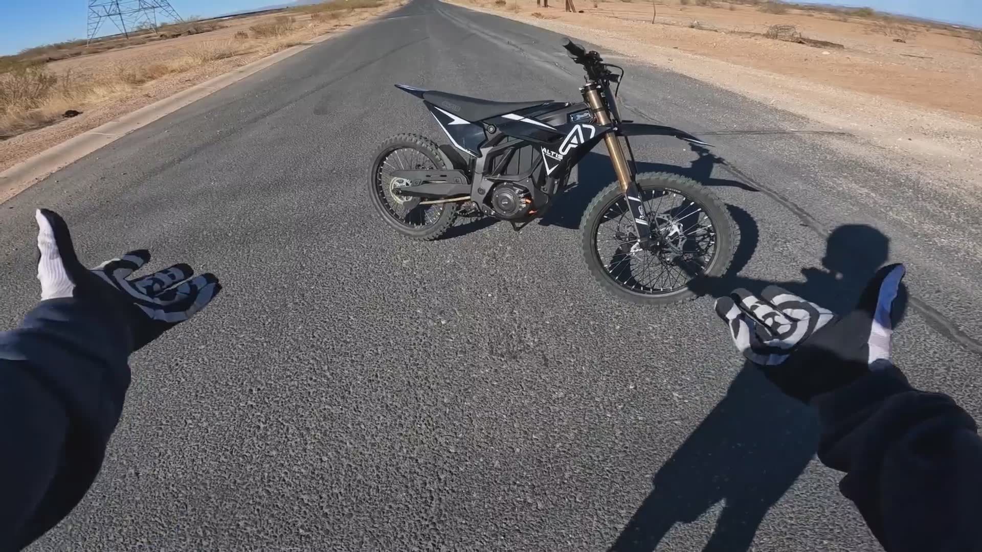 Initial test ride impressions of new motorcycle model