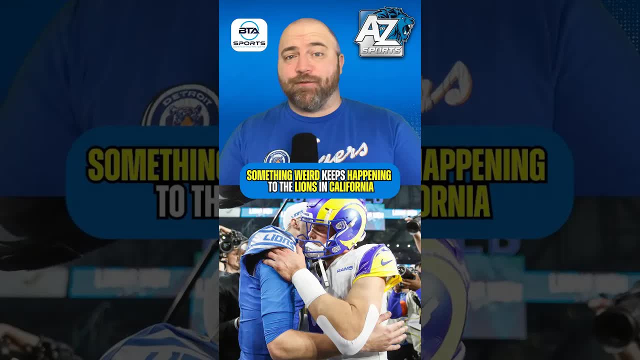 The #Lions have not had the best luck in the state of California… #ad #detroit #onepride #nfl