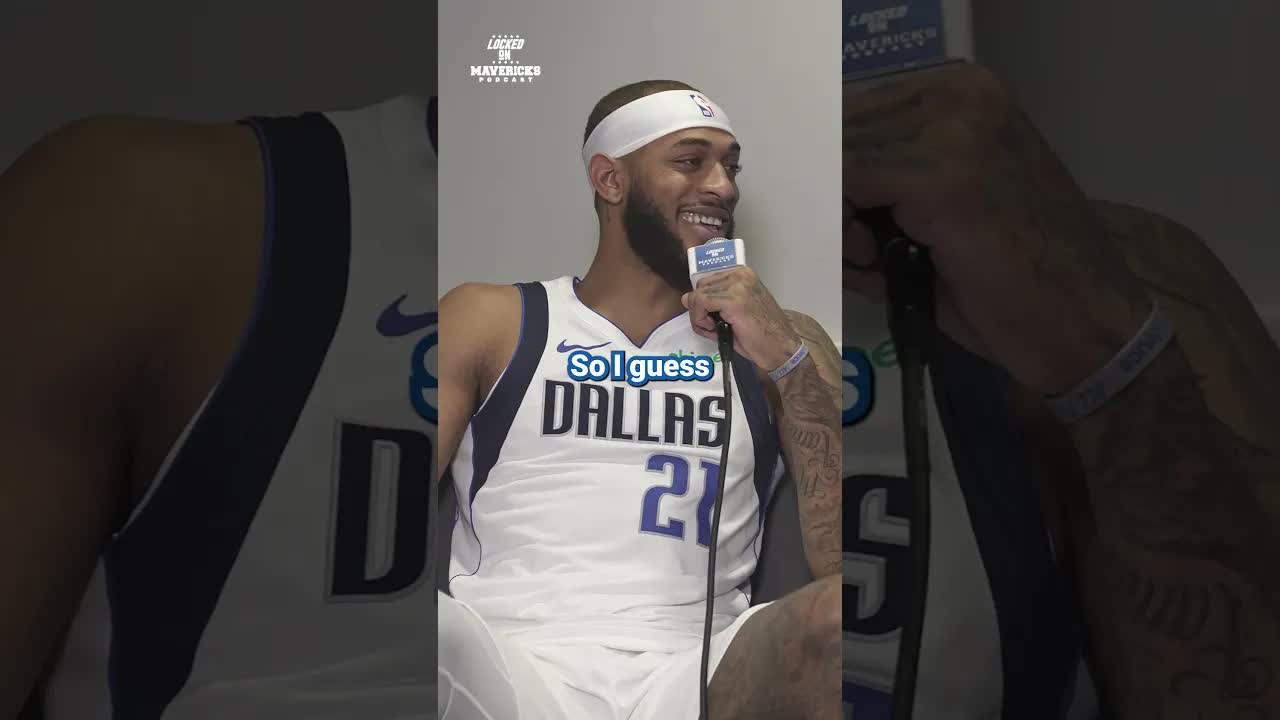 Dallas Mavericks big man Daniel Gafford says he lost 10 pounds preparing for this Mavs season #mavs