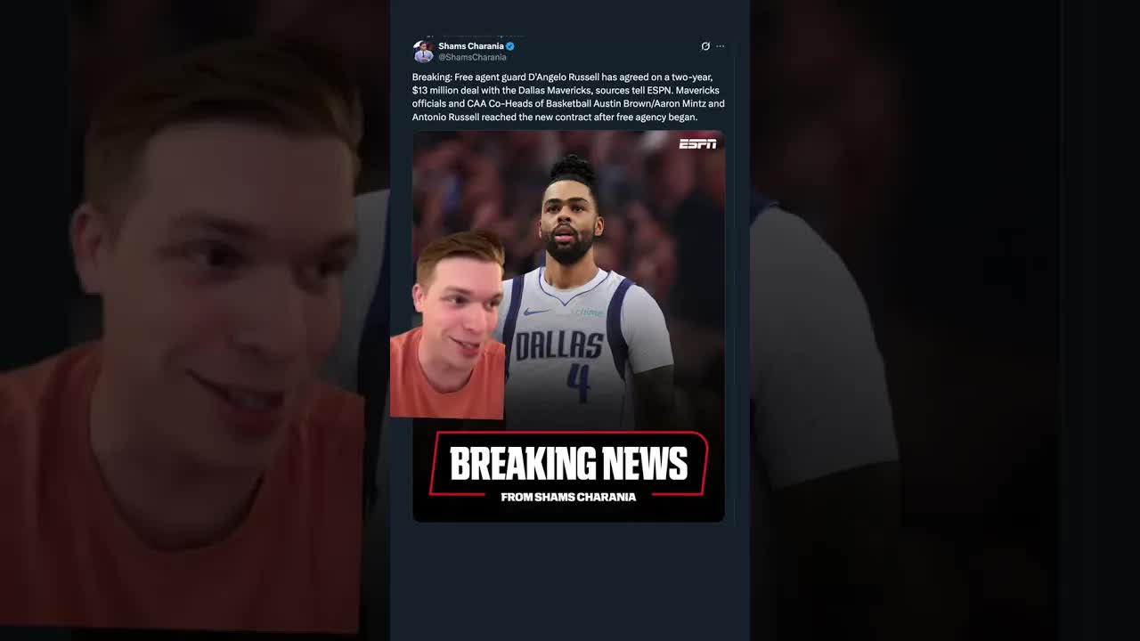 BREAKING: Dallas Mavericks sign D’Angelo Russell to fill in while Kyrie Irving is out