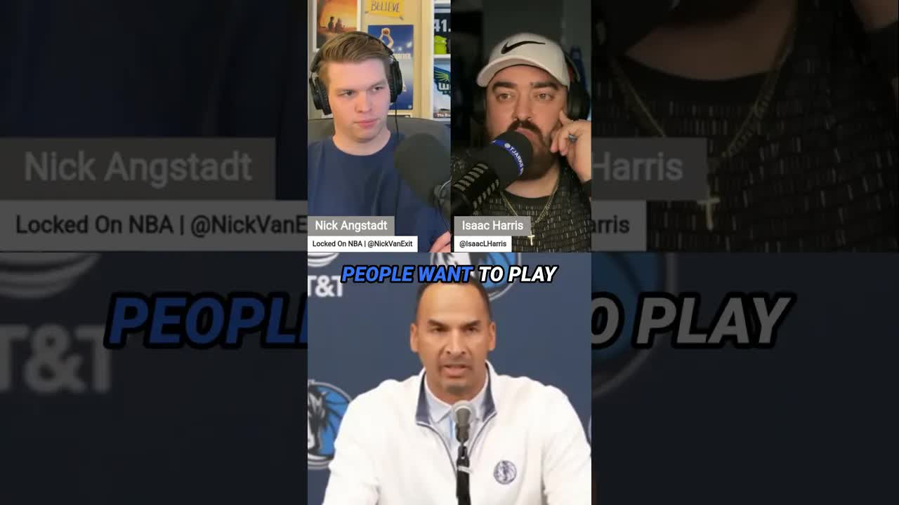 Nico Harrison when asked about free agents in Dallas #dallasmavericks #lockedonpodcast #mavs
