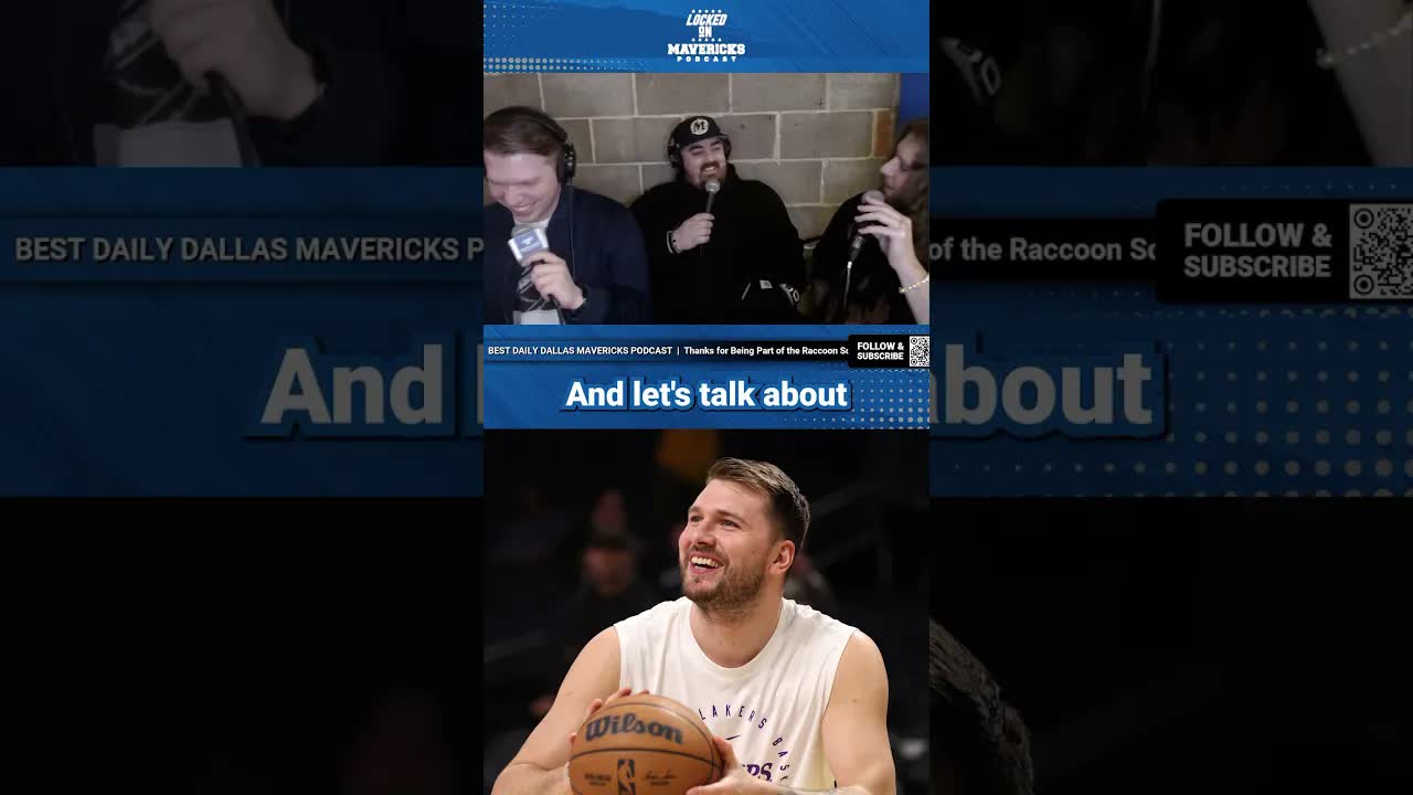 "sToP tAlKiNg aBoUt ThE LuKa DoNcIc tRaDE" @SlightlyBiased, isn’t having it #mavs #mavericks